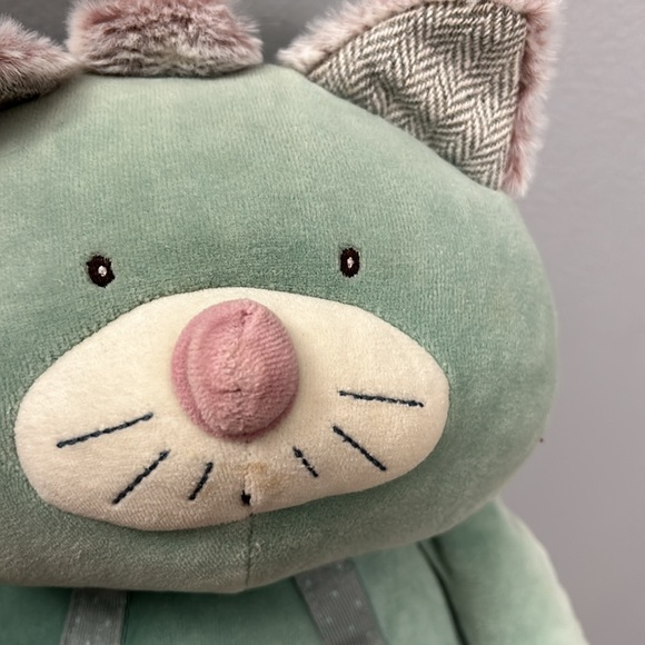 Moulin Roty Les Pachat Blue activity cat kids toy- good condition - Picture 3 of 12